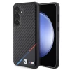 Чохол BMW Carbon Tricolor Line для Samsung Galaxy S24 (S921) Black with MagSafe (BMHMS24S23PUDTK)