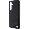 Чехол BMW Signature Leather Crossing Lines Pattern для Samsung Galaxy S24 (S921) Black (BMHCS24S23RCGPK)