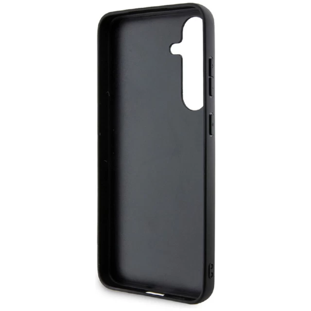 Чехол BMW Leather Carbon для Samsung Galaxy S24 (S921) Black (BMHCS24S22NBCK)