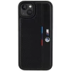 Чохол BMW Perforated Tricolor Line для iPhone 15 | 14 | 13 Black (BMW000782-0)
