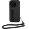 Чохол BMW Signature Leather Wordmark Cord для iPhone 15 Pro Black (BMW000780-0)