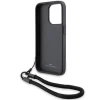 Чохол BMW Signature Leather Wordmark Cord для iPhone 15 Pro Black (BMW000780-0)