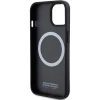 Чехол BMW Perforated Twisted Line для iPhone 15 | 14 | 13 Black with MagSafe (BMW000786-0)