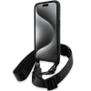 Чехол BMW M Edition Carbon Stripe & Strap для iPhone 15 Pro Max Black (BMW000792-0)