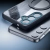 Чехол DUX DUCIS Aimo Mag для Samsung Galaxy S24 (S921) Black with MagSafe (6934913020869)
