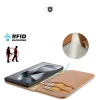 Чехол-книжка DUX DUCIS Hivo RFID Blocking для Samsung Galaxy S24 Ultra (S928) Brown (6934913021859)