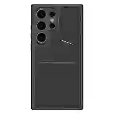 Чехол DUX DUCIS Rafi Mag RFID Blocking для Samsung Galaxy S24 Ultra (S928) Black with MagSafe (6934913021897)