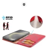 Чехол-книжка DUX DUCIS Hivo RFID Blocking для Samsung Galaxy S24 (S921) Red (6934913021804)