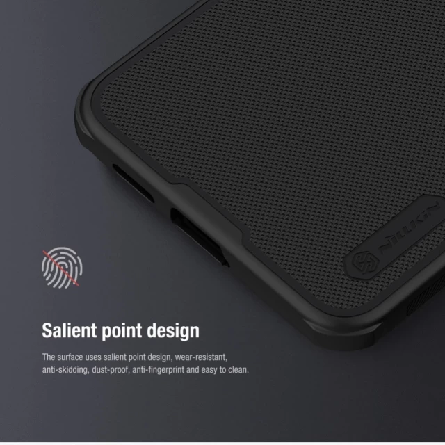 Чехол Nillkin Super Frosted Shield Pro для Samsung Galaxy S24 Plus (S926) Black (6902048272651)