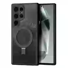 Чехол DUX DUCIS Aimo Mag для Samsung Galaxy S24 Ultra (S928) Black with MagSafe (6934913020883)