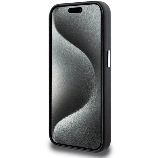 Чехол BMW Signature Wrapped Metal для iPhone 14 Pro Black with MagSafe (BMW000798-0)