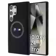 Чохол BMW M Silicone Printed Ring для Samsung Galaxy S24 Ultra (S928) Black with MagSafe (BMW000806-0)