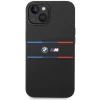 Чехол BMW M Silicone Tricolor Lines для iPhone 15 | 14 | 13 Black (BMW000812-0)