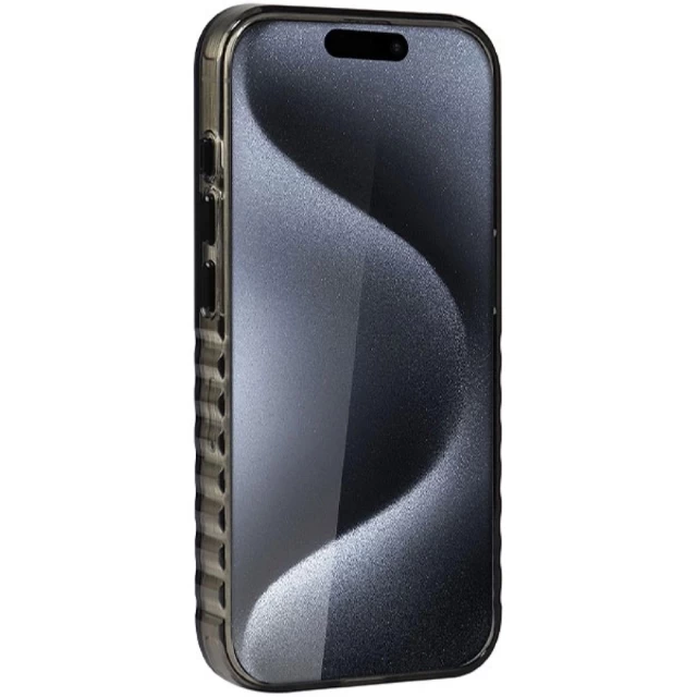 Чохол Audi IML Big Logo Case для iPhone 15 Pro Max Black with MagSafe (AU-IMLMIP15PM-Q5/D2-BK)