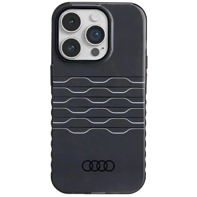 Чехол Audi IML MagSafe Case для iPhone 14 Pro Black with MagSafe (AU-MIP14P-A6/D3-BK)