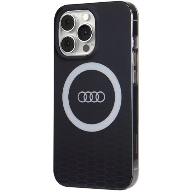 Чохол Audi IML Big Logo Case для iPhone 13 Pro Black with MagSafe (AU-IMLMIP13P-Q5/D2-BK)