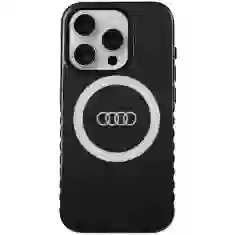 Чехол Audi IML Big Logo Case для iPhone 15 Pro Black with MagSafe (AU-IMLMIP15P-Q5/D2-BK)