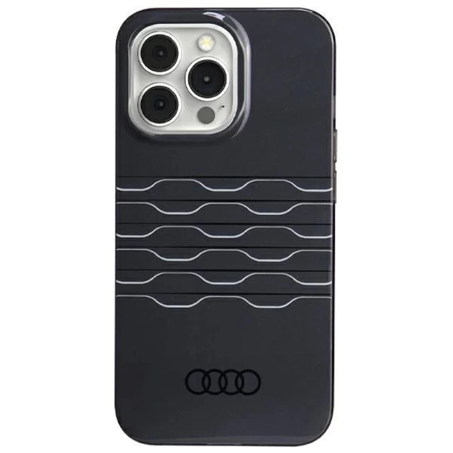 Чохол Audi IML MagSafe Case для iPhone 13 Pro Max Black with MagSafe (AU-MIP13PM-A6/D3-BK)