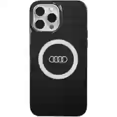Чехол Audi IML Big Logo Case для iPhone 13 Pro Max Black with MagSafe (AU-IMLMIP13PM-Q5/D2-BK)