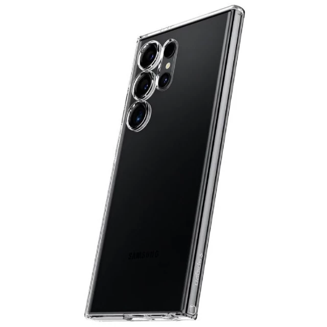 Чехол Spigen Crystal Flex для Samsung Galaxy S24 Ultra (S928) Crystal Clear (ACS07192)
