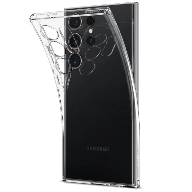 Чохол Spigen Crystal Flex для Samsung Galaxy S24 Ultra (S928) Crystal Clear (ACS07192)