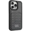 Чехол Audi Synthetic Leather для iPhone 15 Pro Black with MagSafe (AU-TPUPCMIP15P-GT/D3-BK)