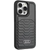 Чохол Audi Synthetic Leather для iPhone 15 Pro Black with MagSafe (AU-TPUPCMIP15P-GT/D3-BK)