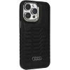 Чохол Audi Synthetic Leather для iPhone 15 Pro Black with MagSafe (AU-TPUPCMIP15P-GT/D3-BK)