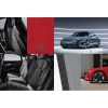 Чохол Audi Synthetic Leather для iPhone 15 Pro Black with MagSafe (AU-TPUPCMIP15P-GT/D3-BK)