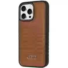 Чохол Audi Synthetic Leather для iPhone 15 Pro Brown with MagSafe (AU-TPUPCMIP15P-GT/D3-BN)