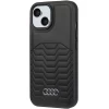 Чехол Audi Synthetic Leather для iPhone 15 | 14 | 13 Black with MagSafe (AU-TPUPCMIP15-GT/D3-BK)
