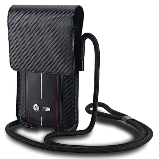 Сумка BMW Carbon Red Stripes Wallet Bag Black (BMPSP15XMSCAKL)
