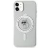 Чехол Karl Lagerfeld IML Choupette для iPhone 11 Transparent with MagSafe (KLHMN61HFCCNOT)