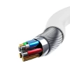 Кабель Baseus BMX MFI Mini Lightning to USB-C 1.8m PD White (6928548565192)