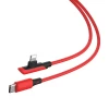Кабель Baseus Colourful Elbow Lightning to USB-C 1.2m PD Red (6953156216587)