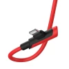 Кабель Baseus Colourful Elbow Lightning to USB-C 1.2m PD Red (6953156216587)