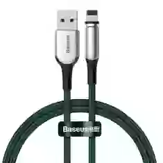 Кабель Baseus Zinc Magnetic USB-A to Lightning 1m Green (6953156218048)