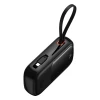 Портативний зарядний пристрій Baseus Qpow Pro+ 20000mAh 22.5W with Built-in USB-C Cable Black (P10067103113-00)