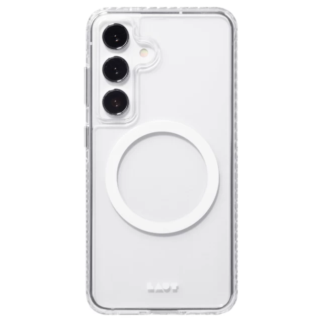 Чехол LAUT HUEX CRYSTAL для Samsung Galaxy S24 (S921) Clear with MagSafe (L_S24S_HXC_UC)