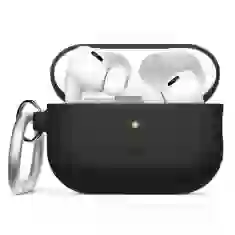 Чохол для навушників Elago Silicone Hang Case для AirPods Pro 2 Black (EAPP2CSC-ORHA-BK)