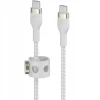 Кабель Belkin BoostCharge Pro Flex USB-C to USB-C 60W 2m White (CAB011BT2MWH)