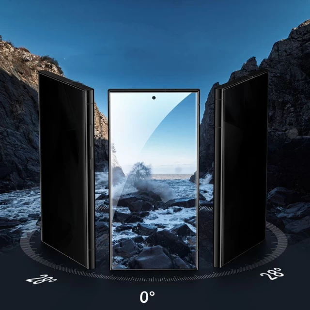 Захисне скло ESR Tempered Glass для Samsung Galaxy S24 Ultra (S928) Privacy (4894240191903)