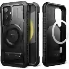 Чехол Tech-Protect Kevlar для Samsung Galaxy S24 (S921) Black with MagSafe (5906203690831)