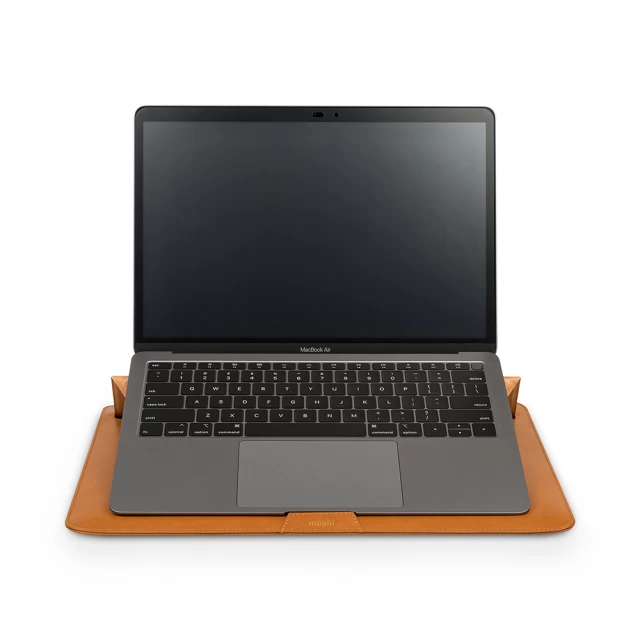 Чохол Moshi Muse 3-in-1 Slim Laptop Sleeve для MacBook Air 13 M1 (2018-2020) і Pro 13 M1/M2 (2016-2022) Caramel Brown (99MO034751)