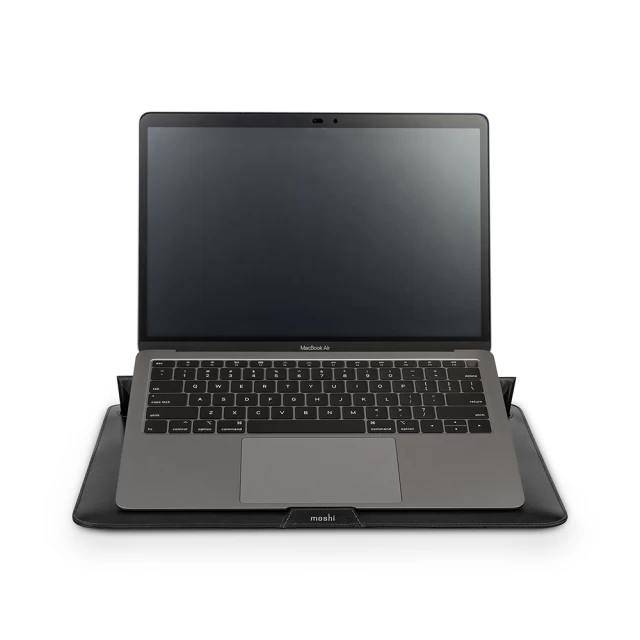 Чехол Moshi Muse 3-in-1 Slim Laptop Sleeve для MacBook Air 13 M1 (2018-2020) и Pro 13 M1/M2 (2016-2022) Jet Black (99MO034008)