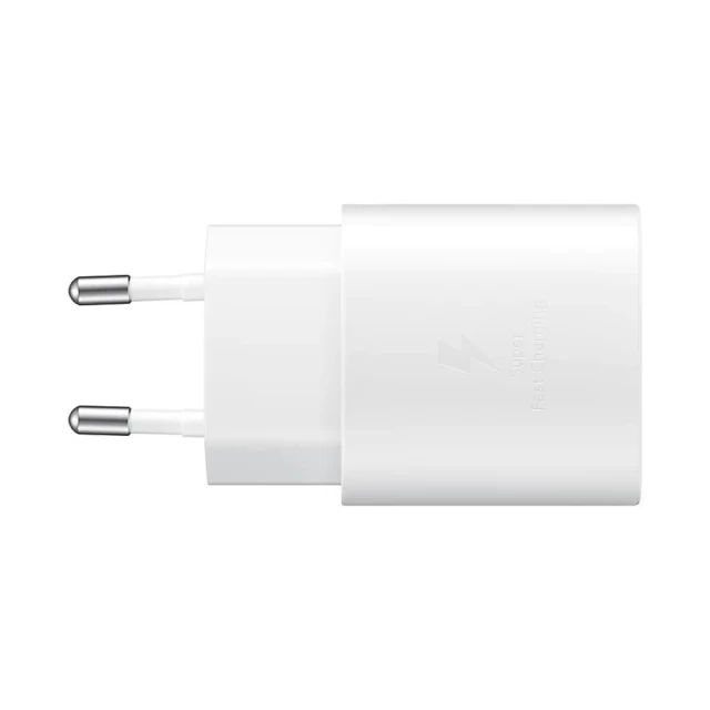 Мережевий зарядний пристрій Samsung PD 25W USB-C White (EP-TA800XWEGRU)