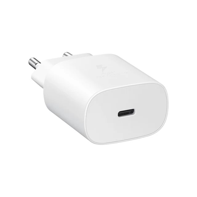 Мережевий зарядний пристрій Samsung PD 25W USB-C White (EP-TA800XWEGRU)