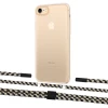 Чохол Upex Crossbody Protection Case для iPhone SE 2020 | 8 | 7 Crystal with Twine Copper and Fausset Matte Black (UP83013)