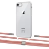Чехол Upex Crossbody Protection Case для iPhone SE 2020 | 8 | 7 Crystal with Twine Cantaloupe and Fausset Silver (UP83023)
