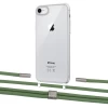 Чохол Upex Crossbody Protection Case для iPhone SE 2020 | 8 | 7 Crystal with Twine Mint and Fausset Silver (UP83027)